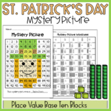 St Patrick's Day Place Value Mystery Picture Hundreds Char