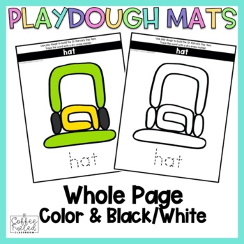 St. Patricks Day Play Doh Mats