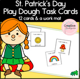 St-Patrick's Day Play Dough Task Cards for Kindergarten