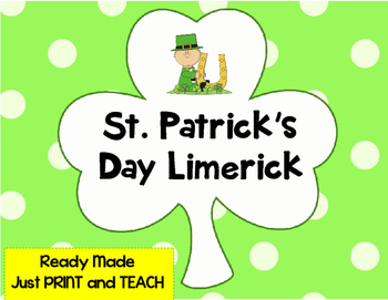 Preview of St. Patrick's Day Poetry {No Prep}