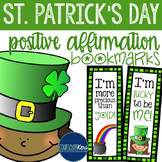 St. Patrick's Day Positive Affirmation Bookmarks - Element
