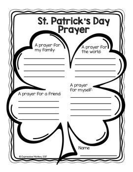 St. Patrick's Day Prayer by Expressive Monkey-The Art Teacher's Little ...