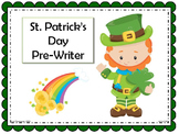 St. Patrick's Day Pre-Writer for Beginning Writers
