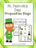 St. Patrick's Day Preposition Bingo