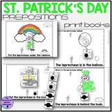 St. Patrick's Day Prepositions Print Book Match Follow Dir