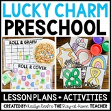 St. Patrick's Day Preschool Math and Literacy Centers