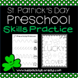 St. Patrick's Day Preschool Skills Pages