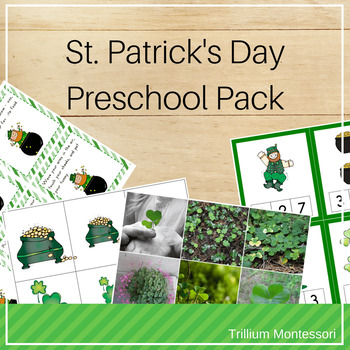 Preview of St. Patrick's Day Preschool and PreK Skills