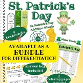 St. Patrick's Day - information, vocabulary, writing, math