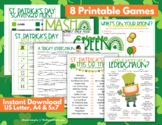St Patrick's Day Printable Game Bundle