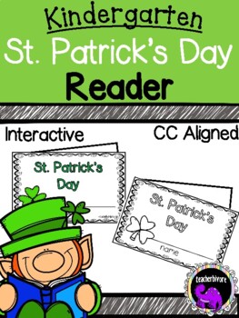 Preview of St. Patrick's Day Printable Reader for Kindergarten