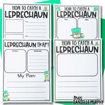 Kindergarten First Grade St. Patrick's Day Printables and Activities