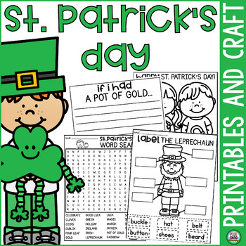 Preview of St. Patrick's Day Printables and Craft