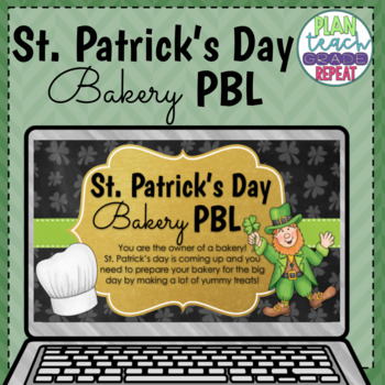 Preview of St. Patrick's Day Project Based Learning PBL - Distance Learning