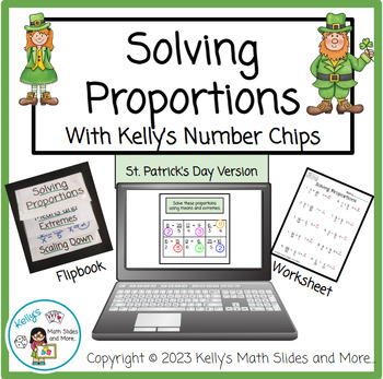 Preview of St. Patrick's Day Proportional Relationships Activity - Digital & Printable