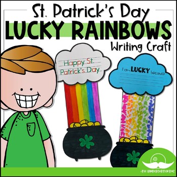 Preview of St. Patrick's Day Rainbow Writing Craft