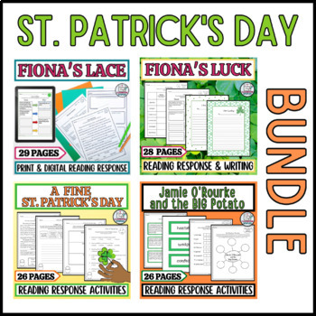 Preview of St. Patrick's Day Read Aloud Book Companion Bundle