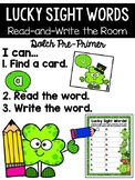 St. Patrick's Day Read and Write the Room {Kindergarten}