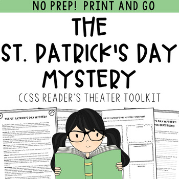 Preview of St. Patrick's Day Reader's Theater Script for Grades 4-8