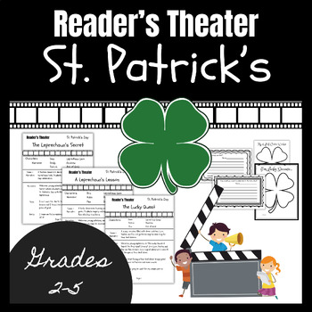 Preview of St. Patrick's Day Reader's Theater Scripts 3 Plays Celebrating Irish Traditions