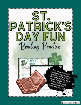 Preview of St. Patrick's Day Reading Activity | Non-fiction Comprehension