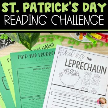 Preview of St. Patrick's Day Reading Comprehension Challenge for 3rd and 4th grade