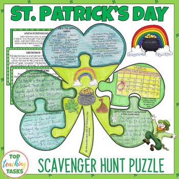 Preview of St. Patrick's Day Reading Comprehension Activity