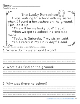 st patricks day reading comprehension passages by sarah eisenhuth