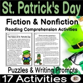 St. Patrick's Day Reading Comprehension Passages and Activ