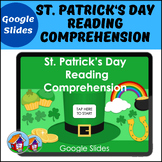 St. Patrick's Day Reading Comprehension for Google Slides™