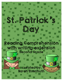 St. Patrick's Day Reading Comprehension with Writing Exten