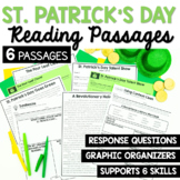 St. Patrick's Day Reading Passages and Comprehension Activities