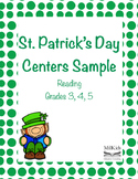 St. Patrick's Day Reading Sample FREE