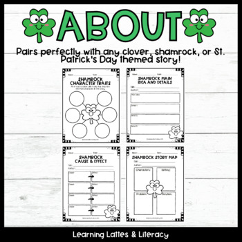 St. Patrick's Day Reading Story Elements Shamrock ClovernGraphic ...
