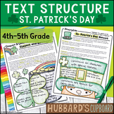St. Patrick's Day Reading  - Text Structure Graphic Organi
