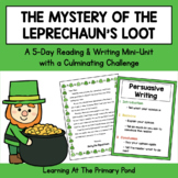 St. Patrick’s Day Reading Comprehension & Writing Activiti