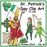 St. Patrick's Day Realistic Clip Art Leprehaun St Patrick 