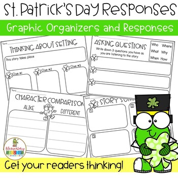 Preview of St. Patrick's Day Response Sheets