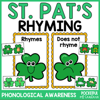 Preview of St. Patrick's Day Rhymes