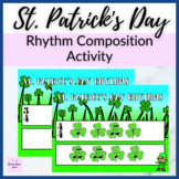 St. Patrick's Day Rhythm Composition Activity for Elementa