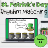 St. Patrick's Day Rhythm Matching Activity - Ear Training 