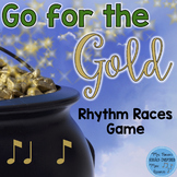 St. Patrick's Day Rhythm Races Game {Ti Ta Ti / Syncopation}