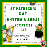 St Patrick's Day Music Worksheets of Rhythm and Listening 