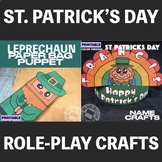 St. Patrick's Day Role-Play Crafts and Activities Bundle (