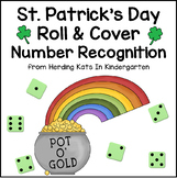 St. Patrick's Day Roll & Cover Number Recognition Games