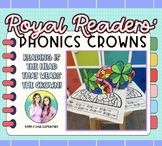 St. Patrick's Day Royal Readers Phonics Crowns Color by Sp