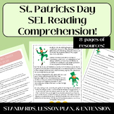 St. Patrick's Day SEL Reading Comprehension - Sharing - Pa