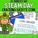 St. Patrick's Day STEAM Day | Math, Literacy, STEM Centers