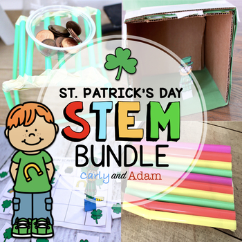 Preview of St Patricks Day STEM Activities BUNDLE