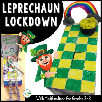 Preview of St. Patrick's Day STEM Activity ☘️ Leprechaun Trap March STEM ☘️